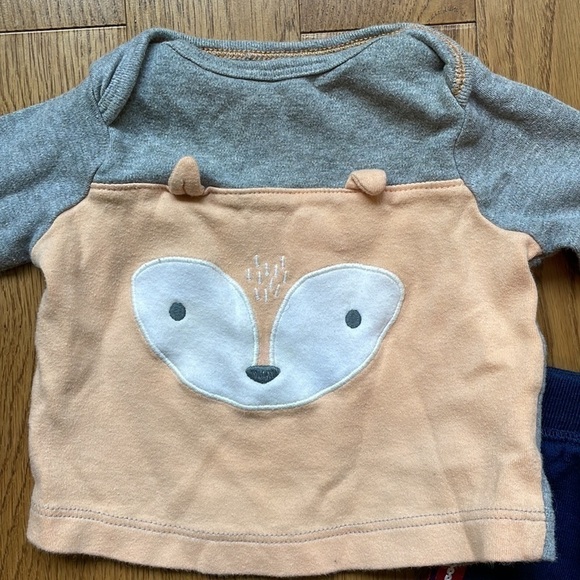 3 Pieces 0-3 Months Cat & Jack Cloud Island - Picture 2 of 5